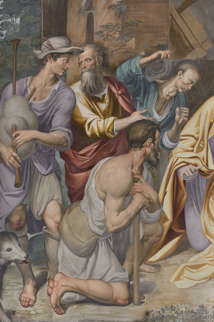 Klanění pastýřů, 1578-82 od Simone Veneziano Peterzano