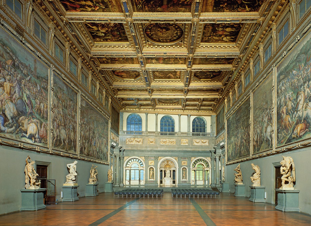 Salone dei Cinquecento, cca 1495 od Simone del Pollailo