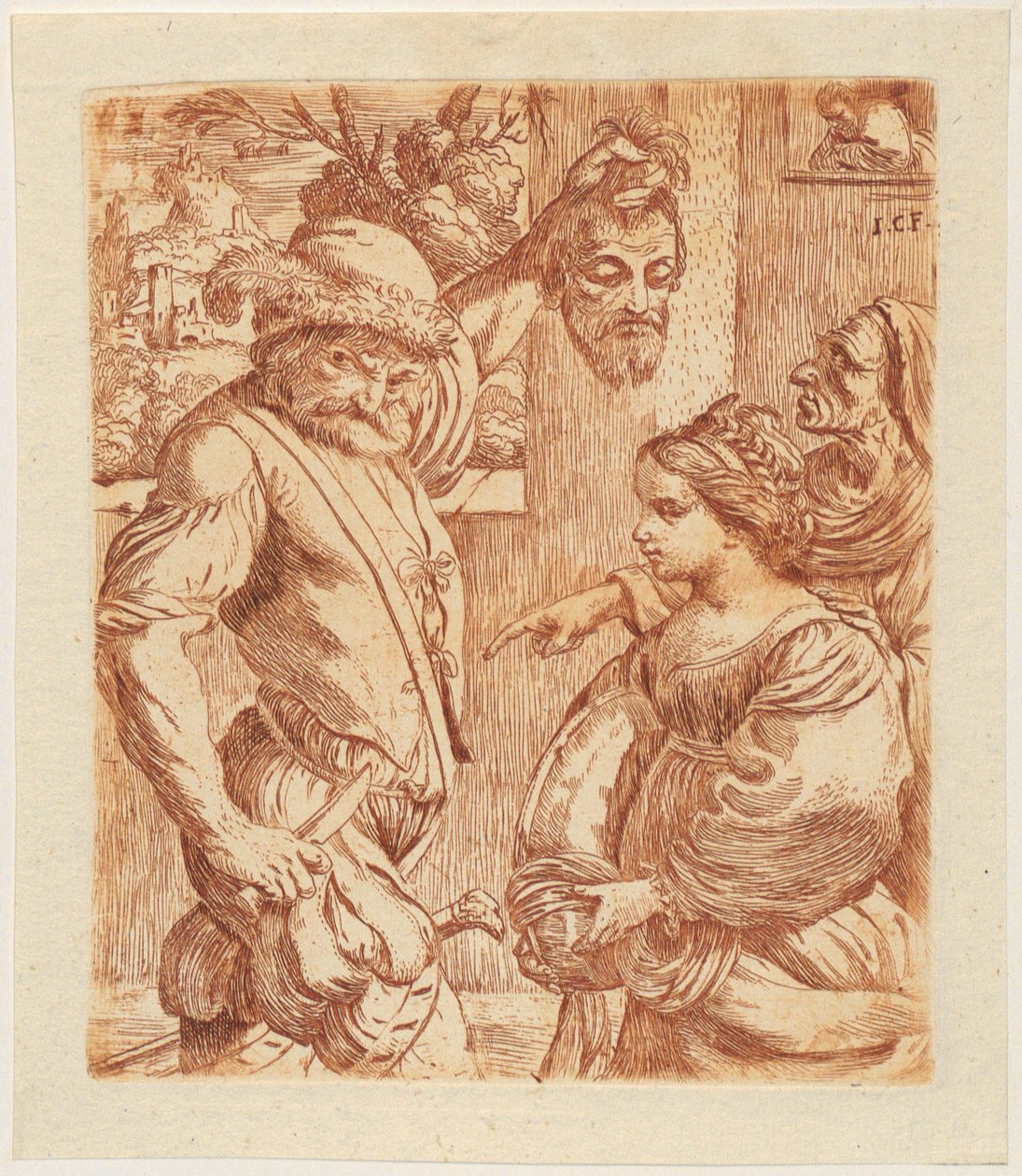 Heiliger Antonius von Padua od Simone Cantarini