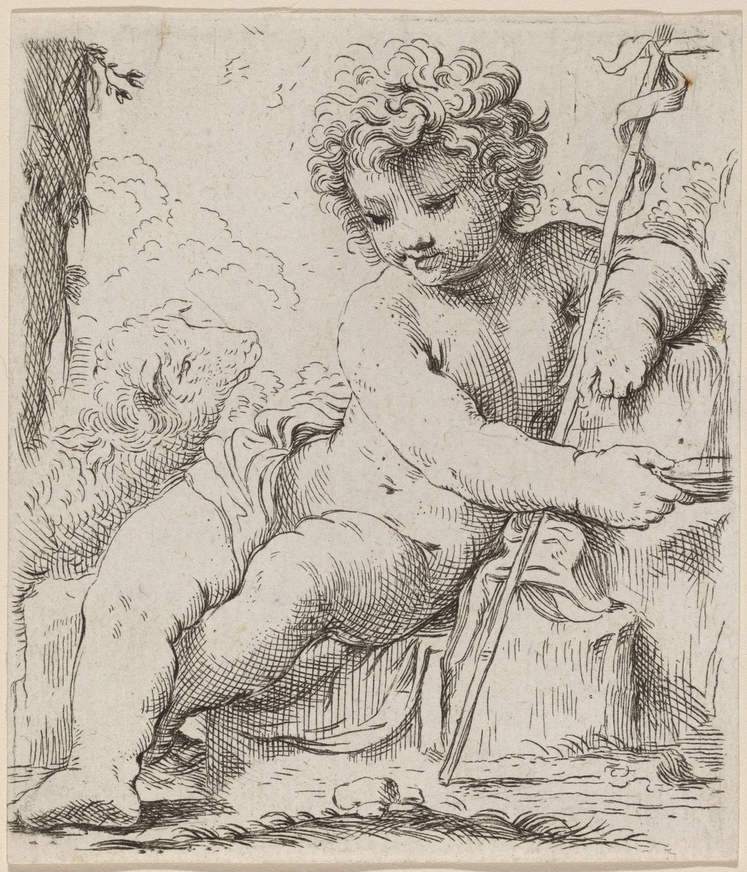 Svatý Jan od Simone Cantarini
