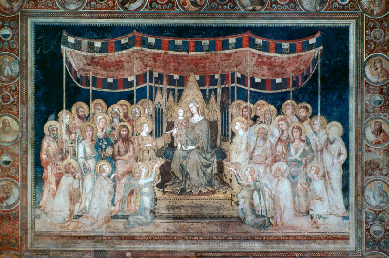Maesta, 1315 od Simone Martini