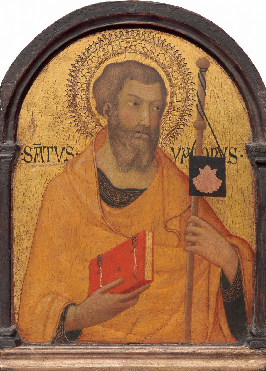 Saint James Major, c. 13151320. od Simone Martini