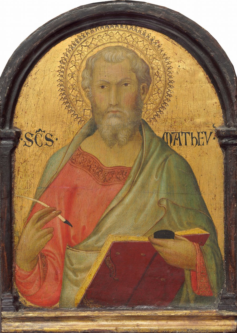 Svatý Matěj od Simone Martini
