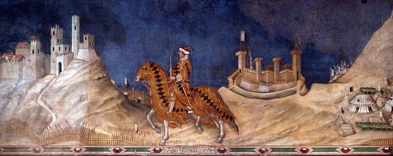 Guidoriccio da Fogliano, 1328 od Simone Martini di
