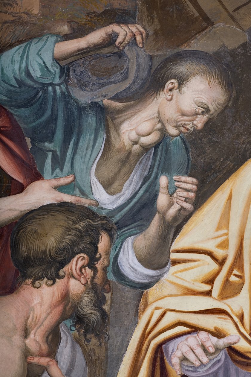Klanění pastýřů, 1578-82 (detail 3497111) od Simone Veneziano Peterzano