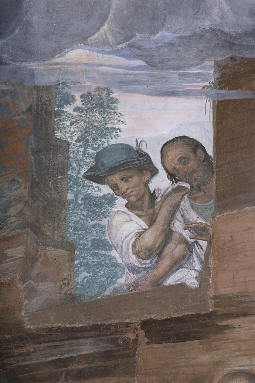Klanění pastýřů, 1578-82 (detail 3497111) od Simone Veneziano Peterzano