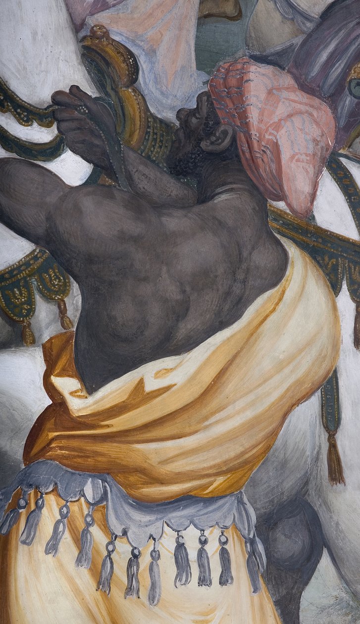 Klanění tří králů, Presbitery, 1578-82 (detail 3497103) od Simone Veneziano Peterzano