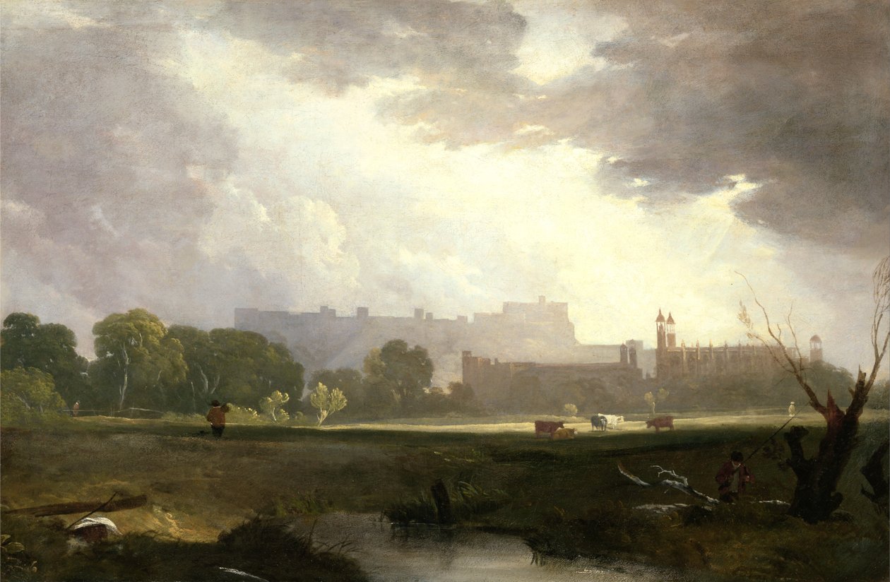 Windsor z Etonu od Sir Augustus Wall Callcott