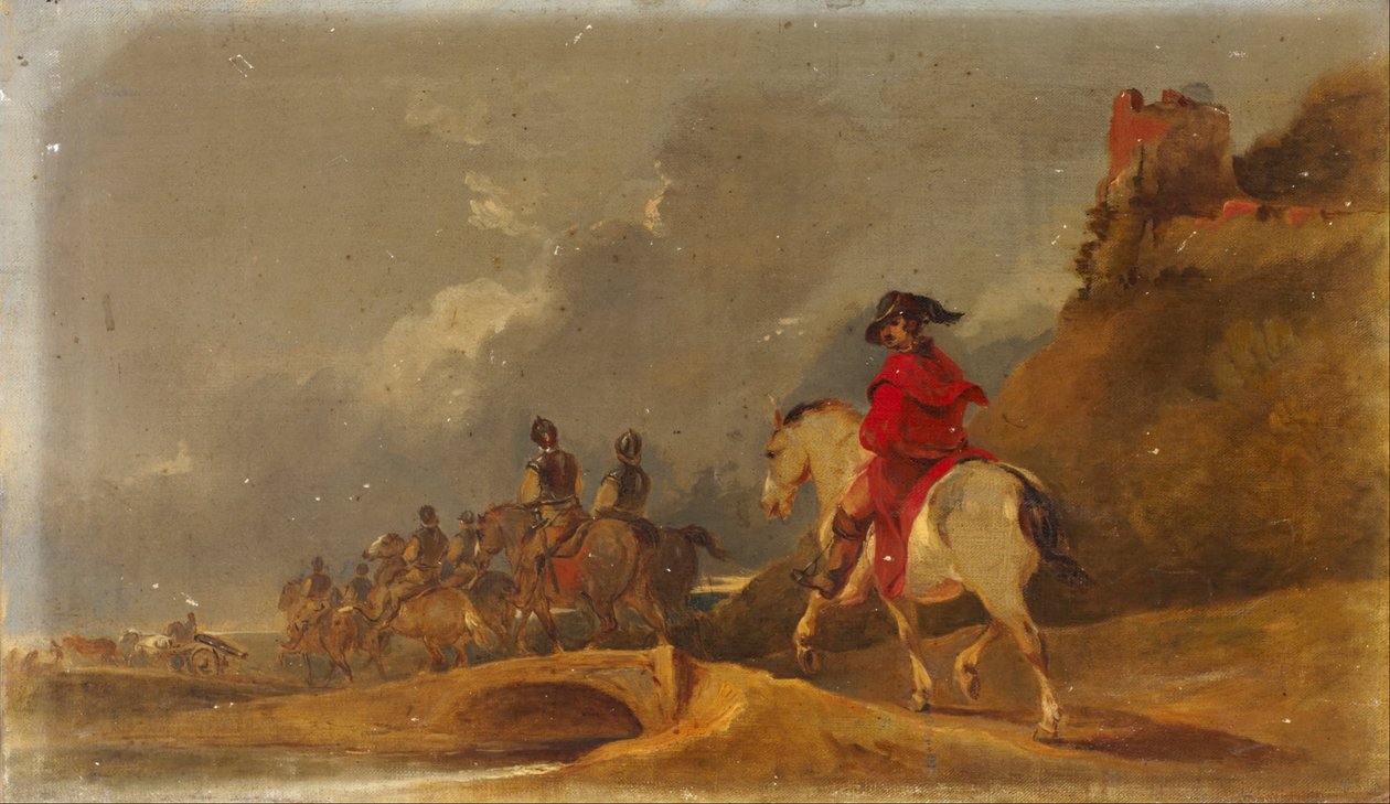Jízda v krajině od Sir Peter Francis Bourgeois