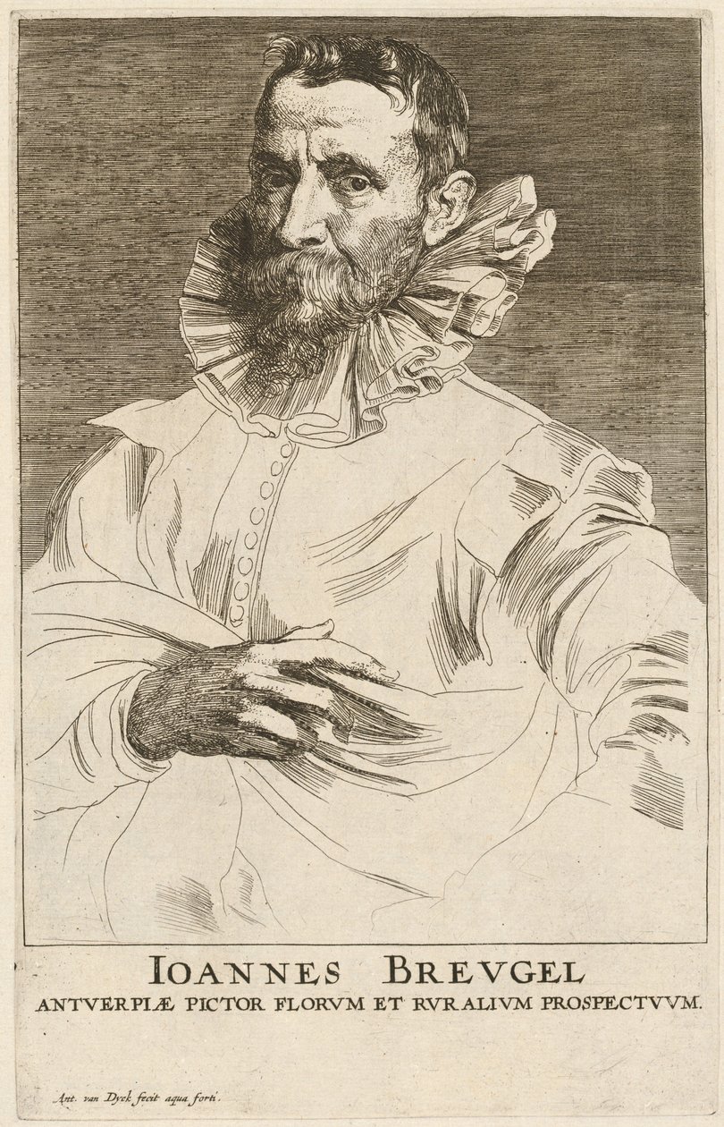 Jan Bruegel starší od Sir Anthony van Dyck