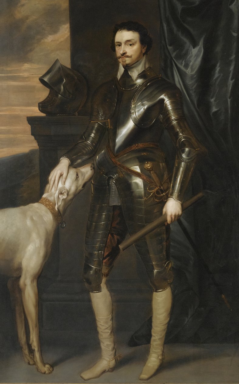 Portrét Thomase Wentwortha, 1. hraběte ze Straffordu 1593-1641, c. 1640 od Sir Anthony van, Dyck