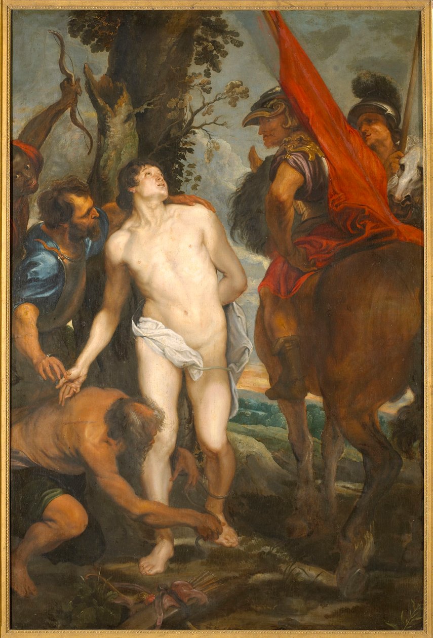 Saint Sebastian Bound for Martyrdom, c. 1620. od Sir Anthony van Dyck