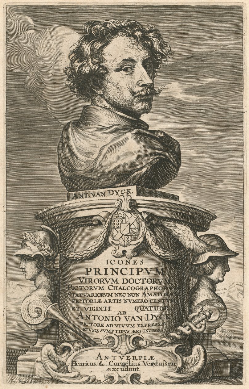 Autoportrét od Sir Anthony van Dyck and Jacobus Neeffs