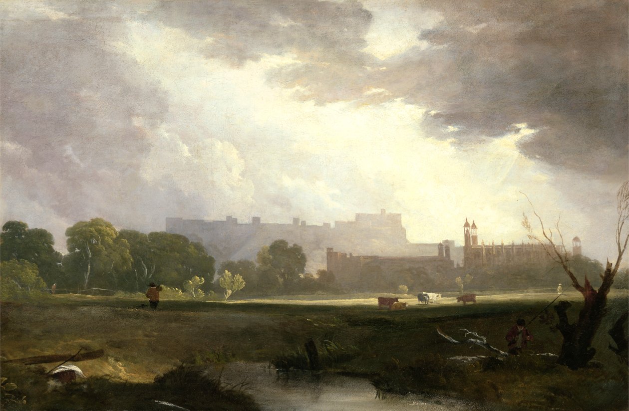 Windsor z Etonu od Sir Augustus Wall Callcott