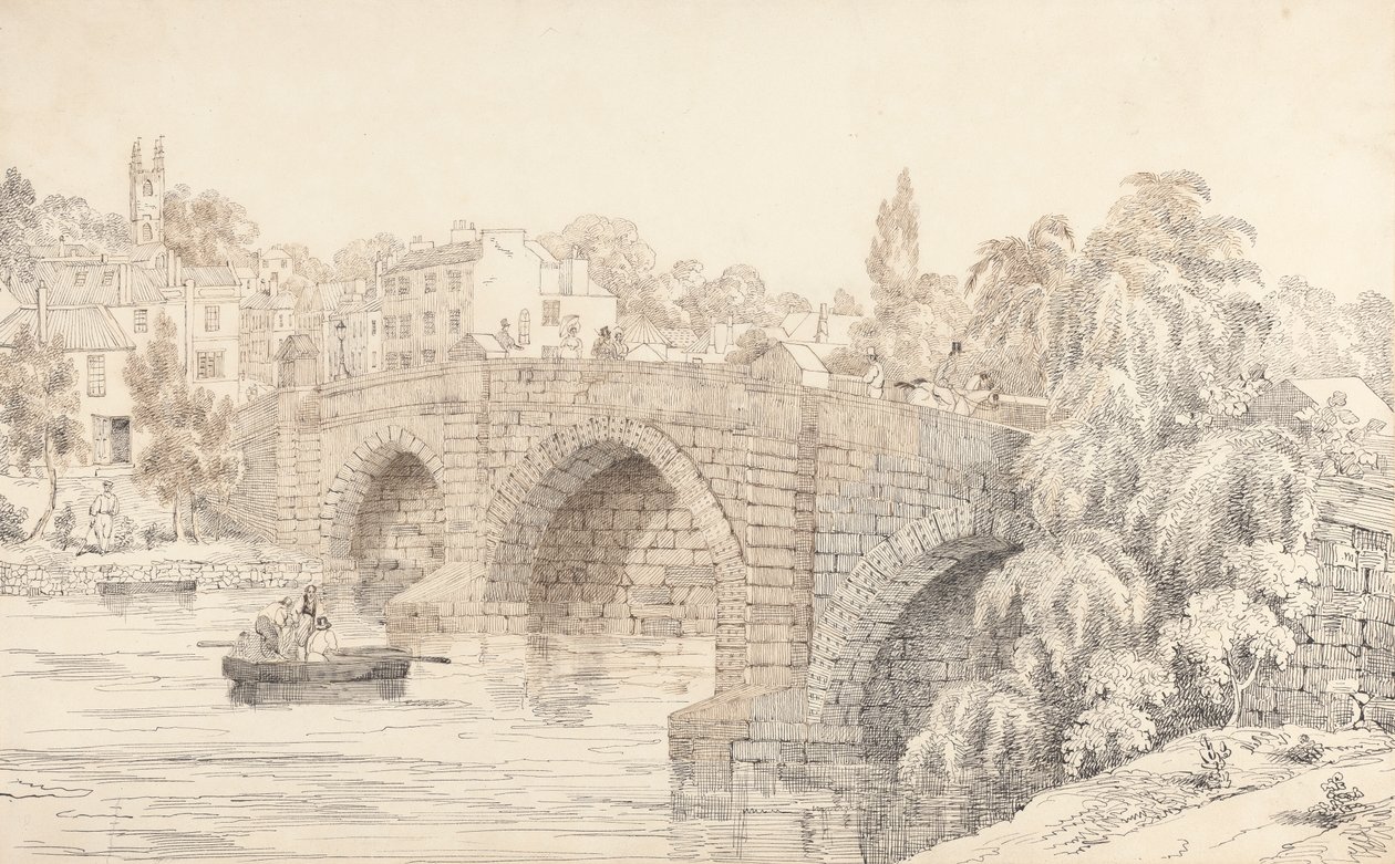 Totnes z hotelu Seymour od Sir Charles DOyly