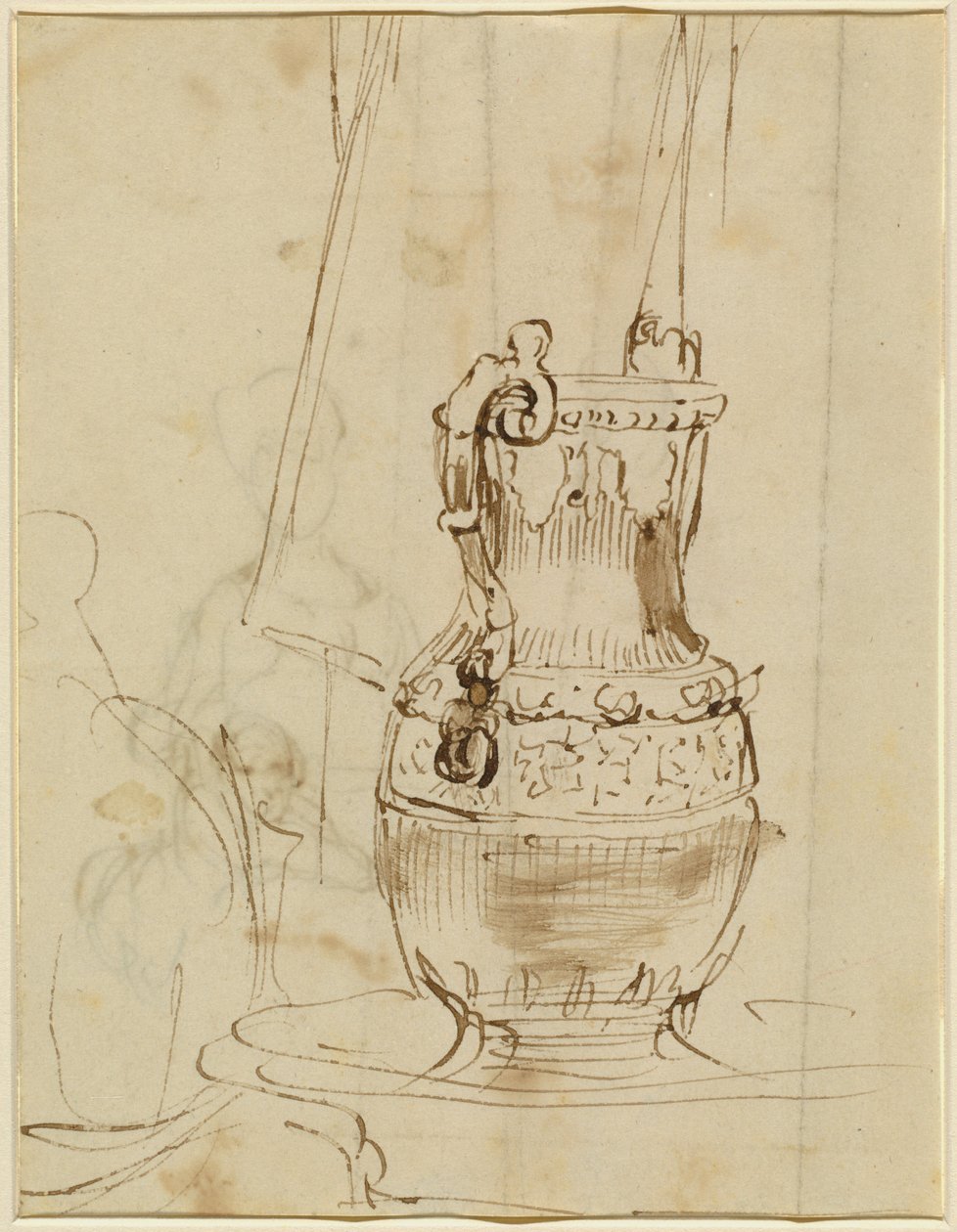 Ornate Ewer [recto] od Sir David Wilkie