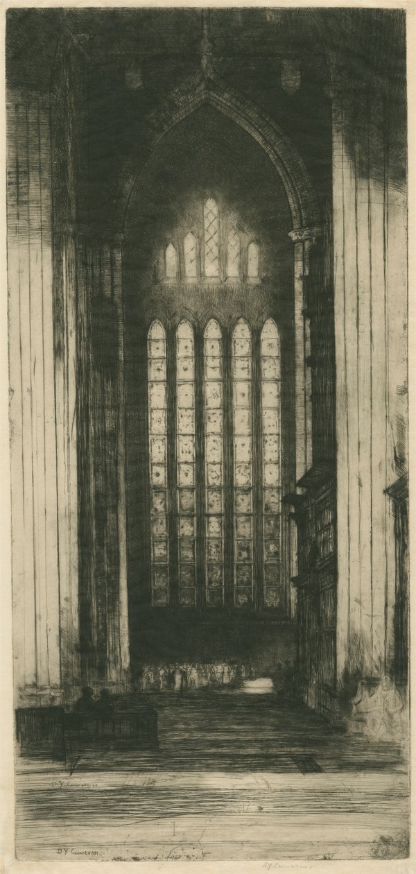 Pět sester, York Minster od Sir David Young Cameron
