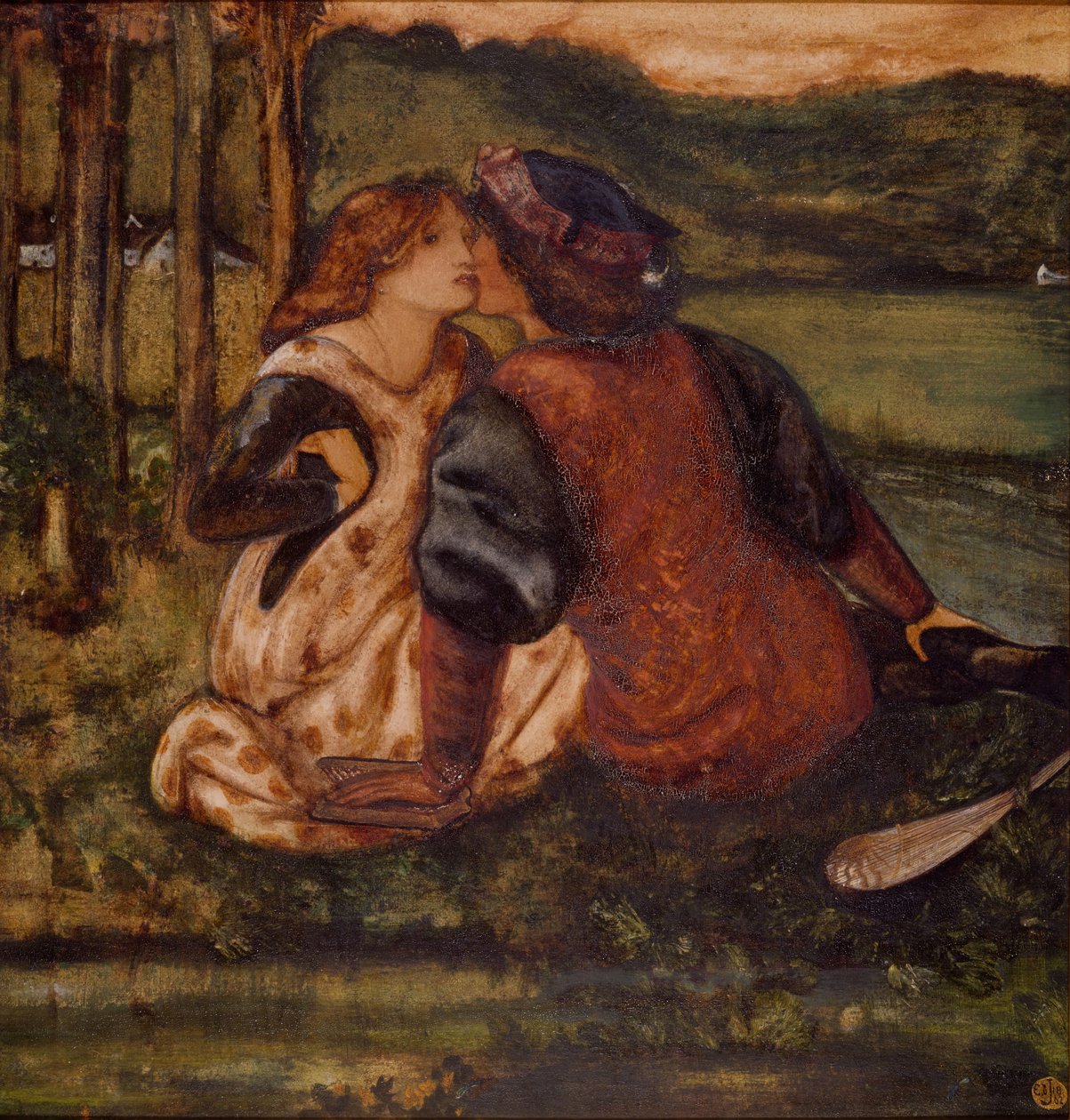 Idyla, polovina konce 19. století. od Sir Edward Coley Burne Jones