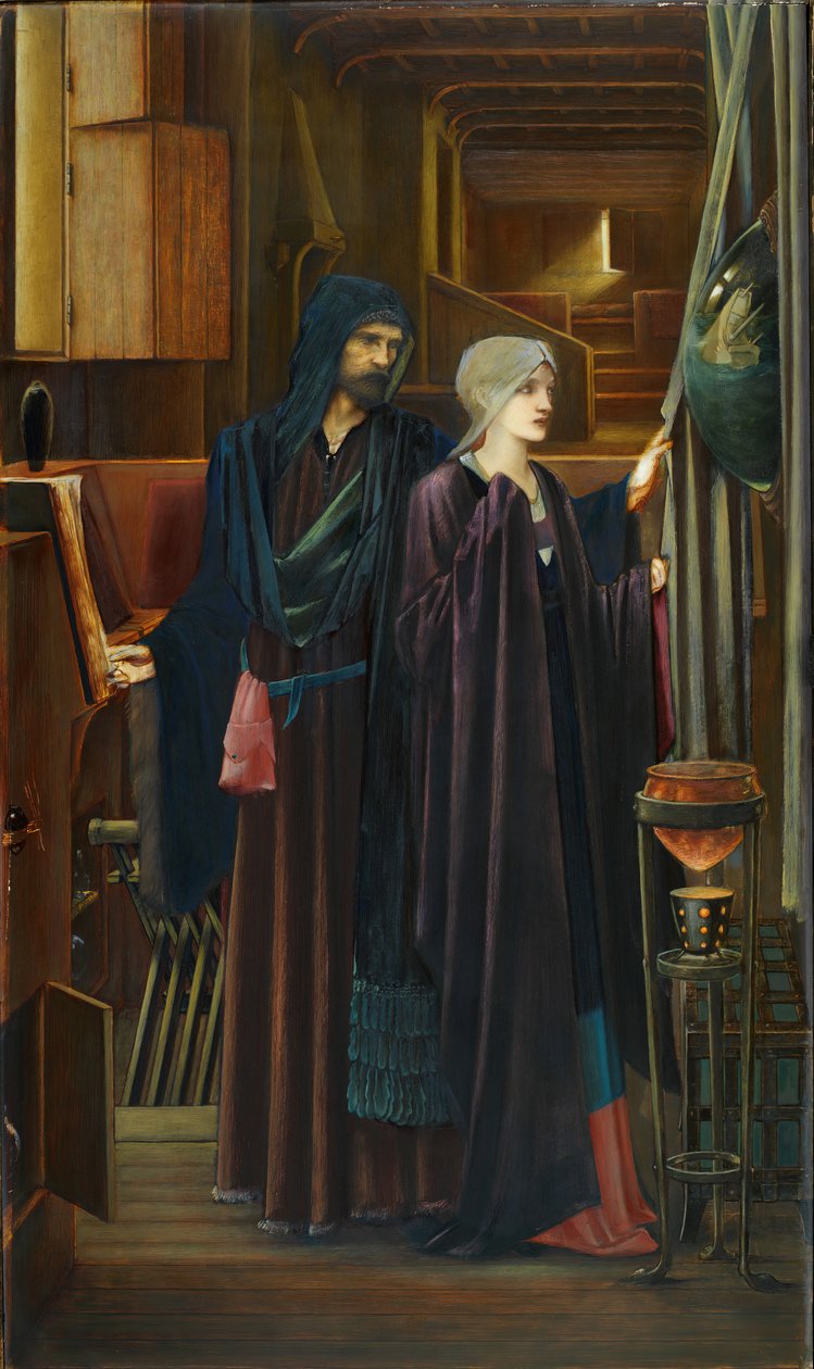 Čaroděj, 1898. od Sir Edward Coley Burne Jones