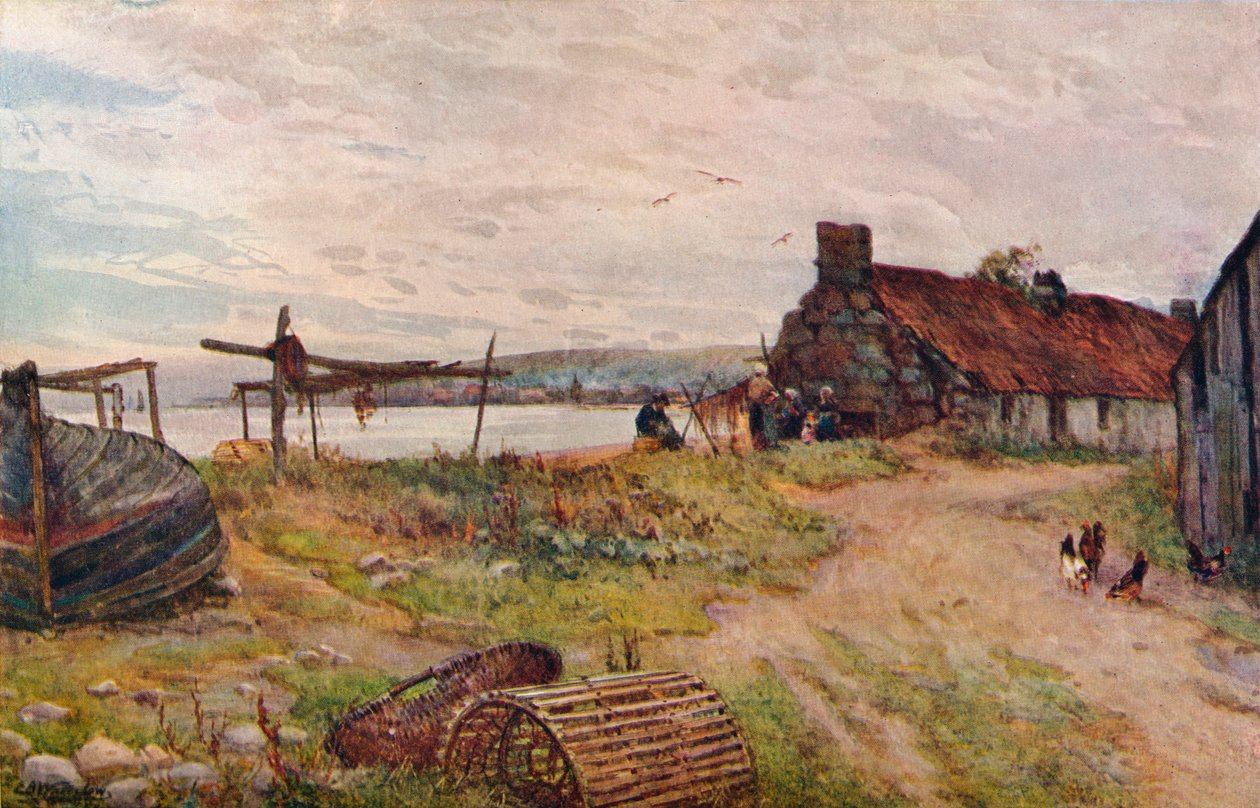 Stonehaven, c1911 od Sir Ernest Albert Waterlow