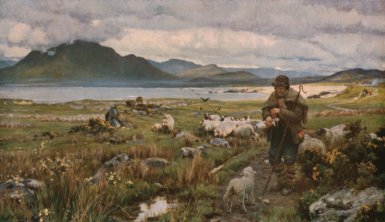 Sirotek, 1888, c1930. od Sir Ernest Albert Waterlow