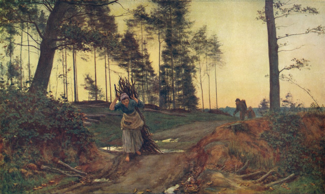 Toilers of the Woods, 1879. od Sir Ernest Albert Waterlow