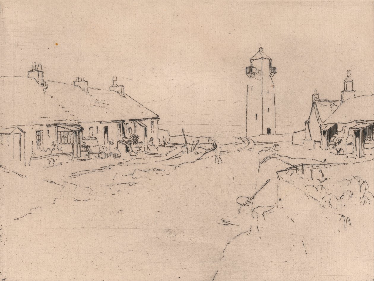 Southerness Light House od Sir Frank Short