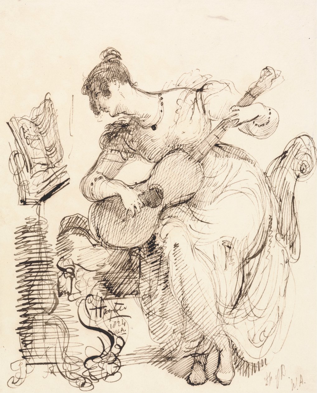 Georgiana, vévodkyně z Bedfordu od Sir George Hayter