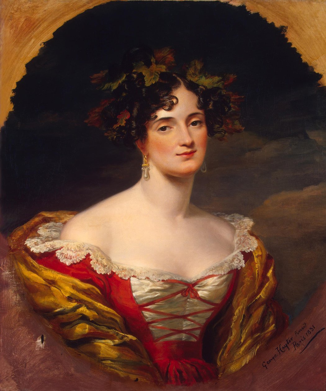 Portrét hraběnky Sofie Kisseleffové 1801-1875, rozené Potocké, 1831. od Sir George Hayter