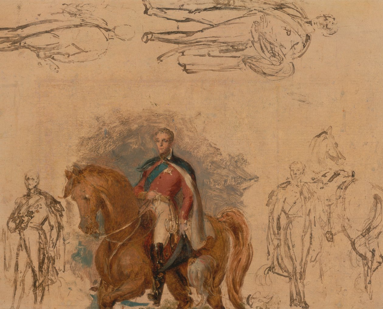 Studie pro vévodu z Wellingtonu od Sir George Hayter