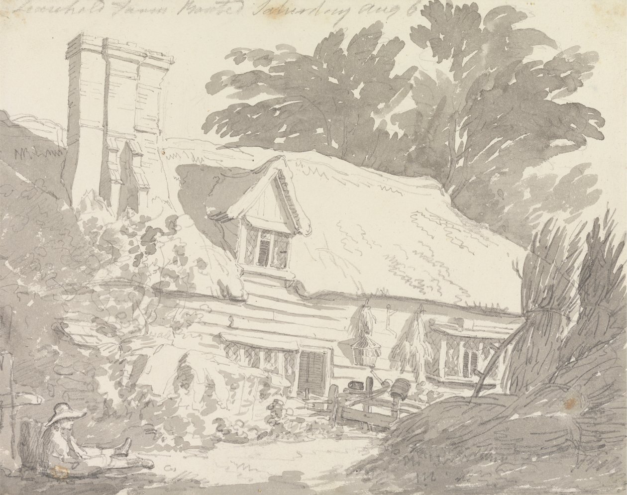 Pronájem farmy Boxted od Sir George Howland Beaumont seventh Baronet