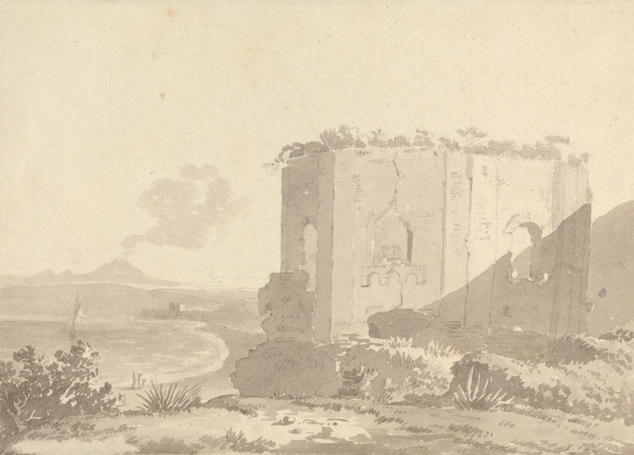 Venušin chrám pondělí 18. března 1782 od Sir George Howland Beaumont seventh Baronet