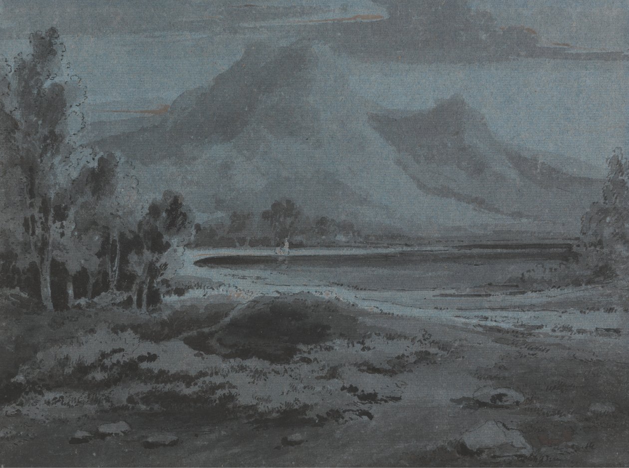 Velšská krajina od Sir George Howland Beaumont seventh Baronet