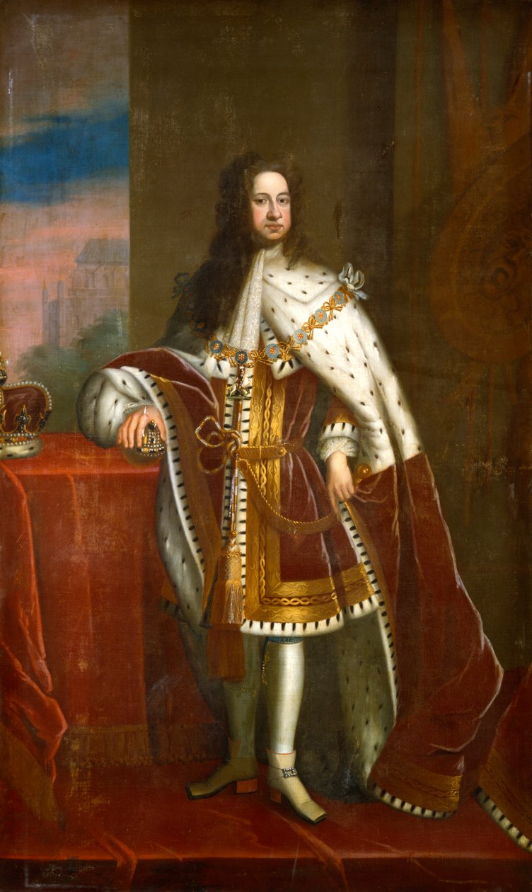 Jiří I. 1660-1727, c1714 od Sir Godfrey Kneller