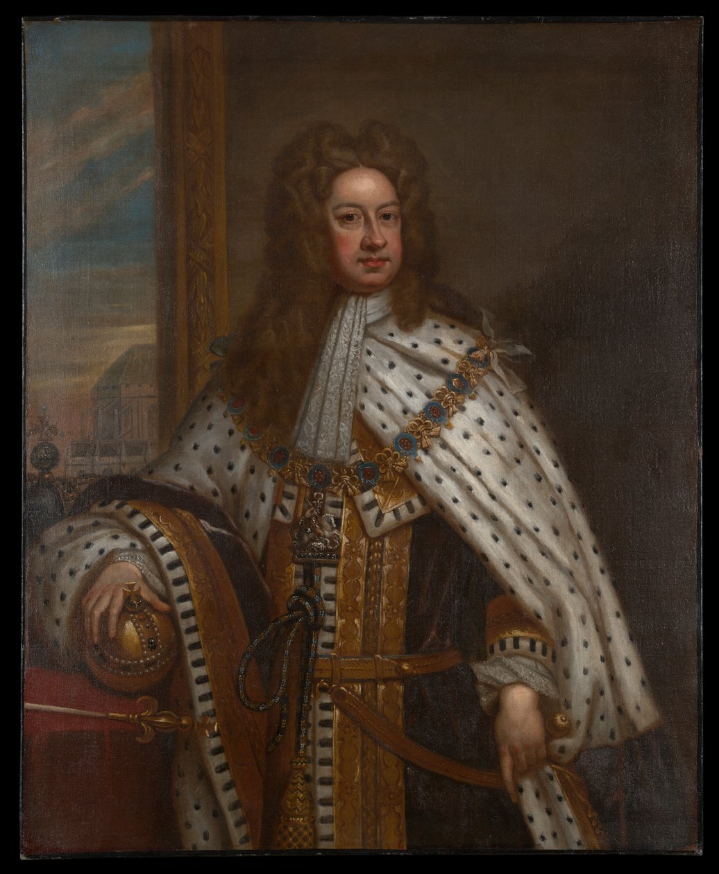 Král Velké Británie a Irska Jiří I od Sir Godfrey Kneller