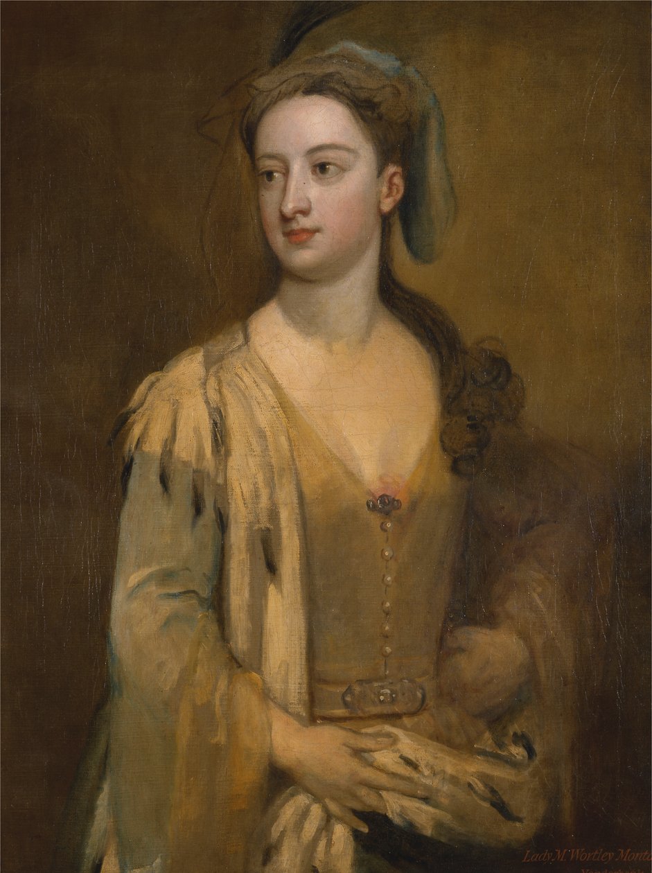 Lady Mary Wortley Montagu od Sir Godfrey Kneller
