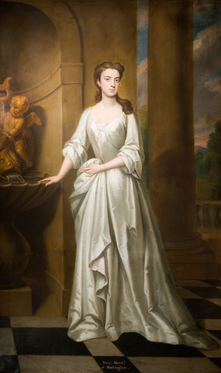 Portrét Marie, markýza z Rockinghamu, d.1761, 1720. od Sir Godfrey Kneller
