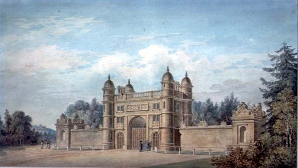 The Lodge, Wollaton Hall, Nottinghamshire od Sir Jeffry Wyatville