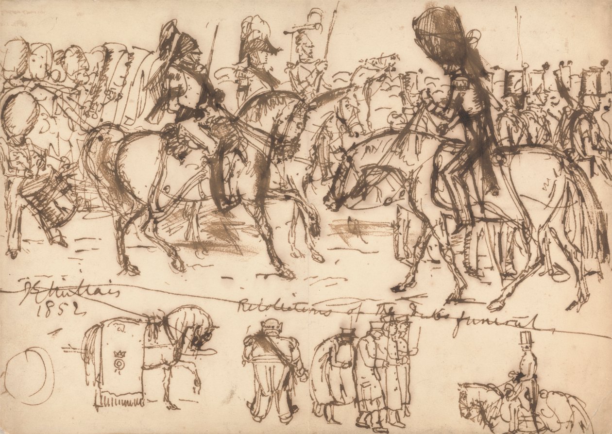 Pohřeb vévody z Wellingtonu od Sir John Everett Millais
