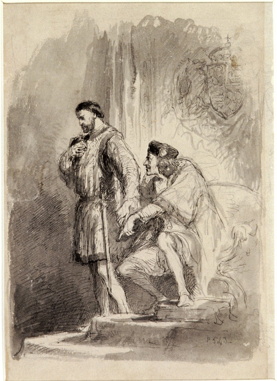 King Richard III, c1856-c1859 od Sir John Gilbert