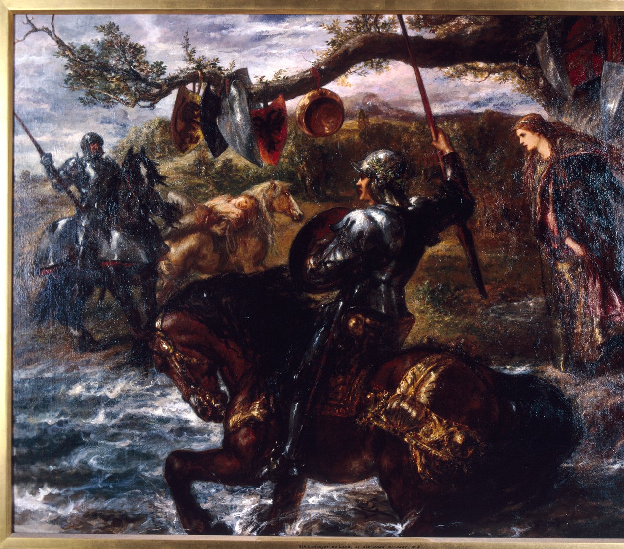 "Lancelot du Lac", 1886 od Sir John Gilbert