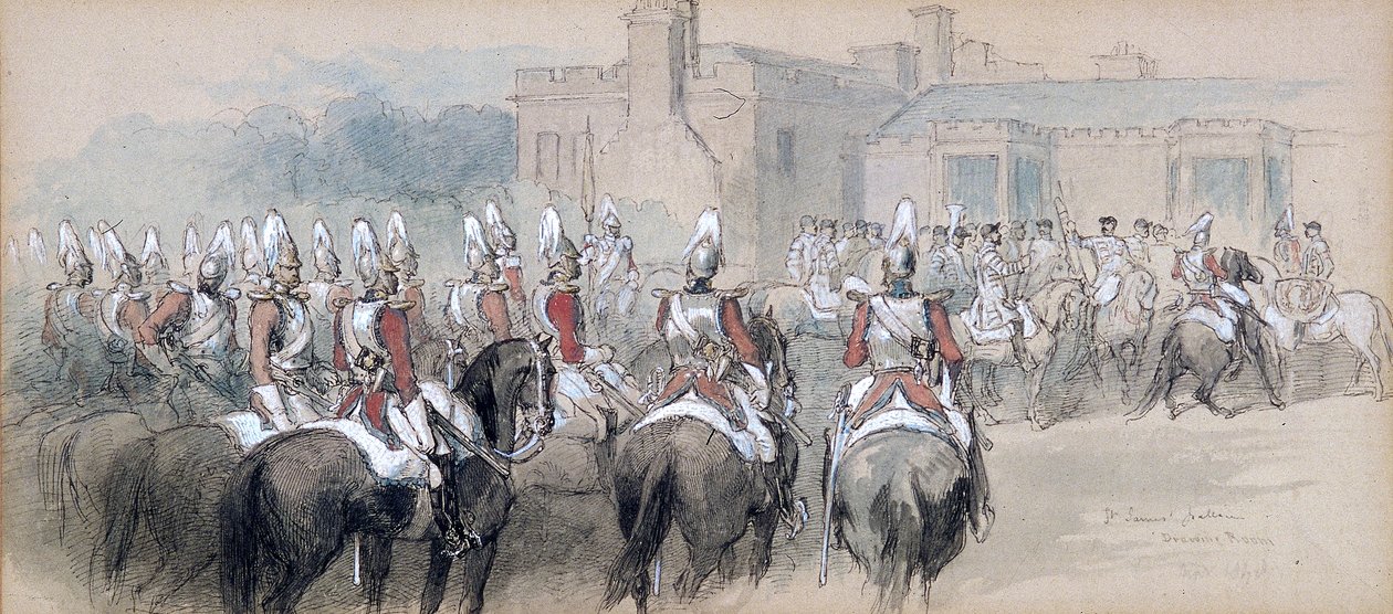 „Mounted Escort at St James