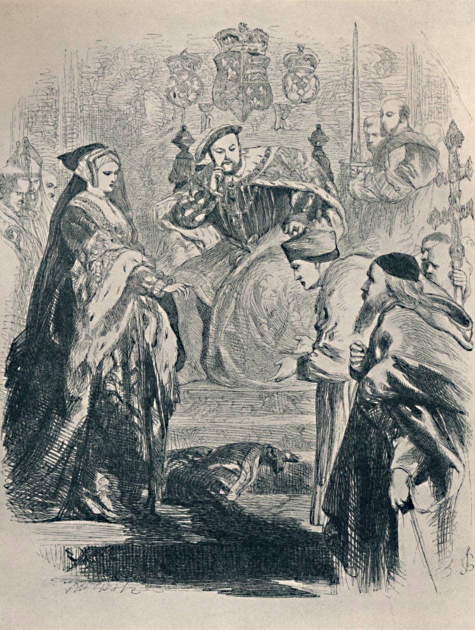 Queen Catherine: Lord Cardinal, -To You I Speak.., c1890, 1923 od Sir John Gilbert