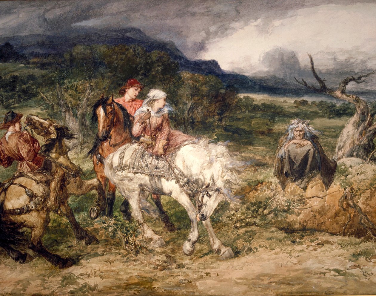 "Čarodějnice", 1889 od Sir John Gilbert