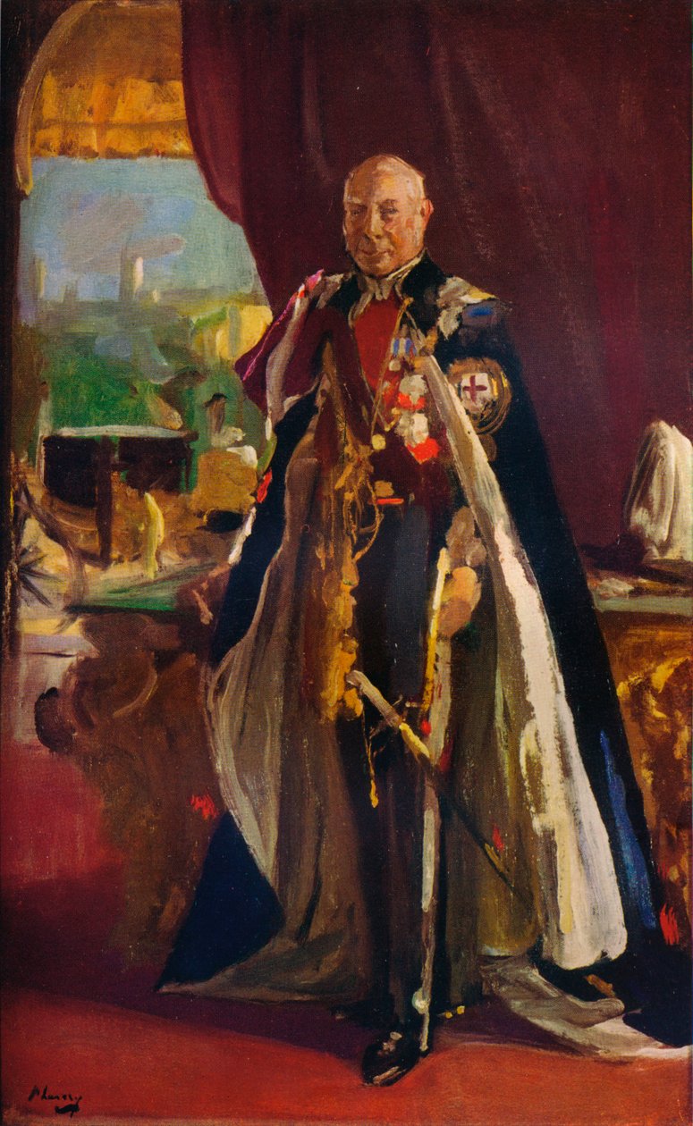 Studie k portrétu hraběte z Lonsdale, c1932 od Sir John Lavery