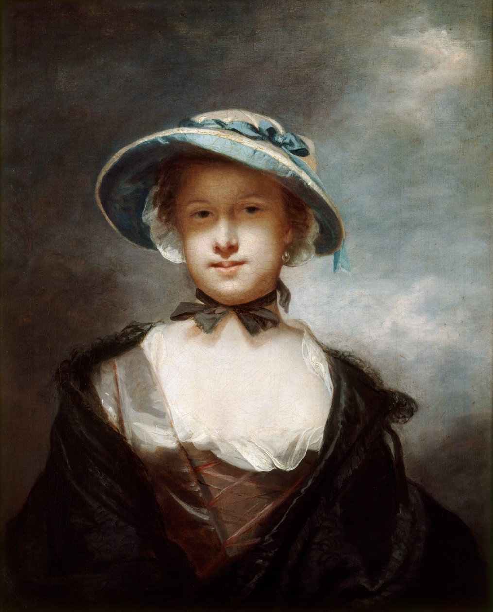 Catherine, Lady Chambers, manželka sira Williama Chamberse, 1752-1756 od Sir Joshua Reynolds