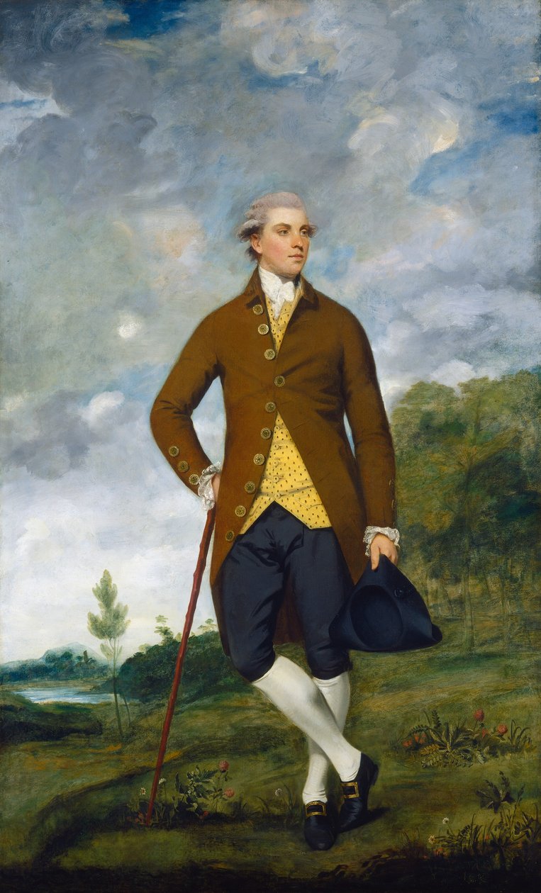 John Musters od Sir Joshua Reynolds
