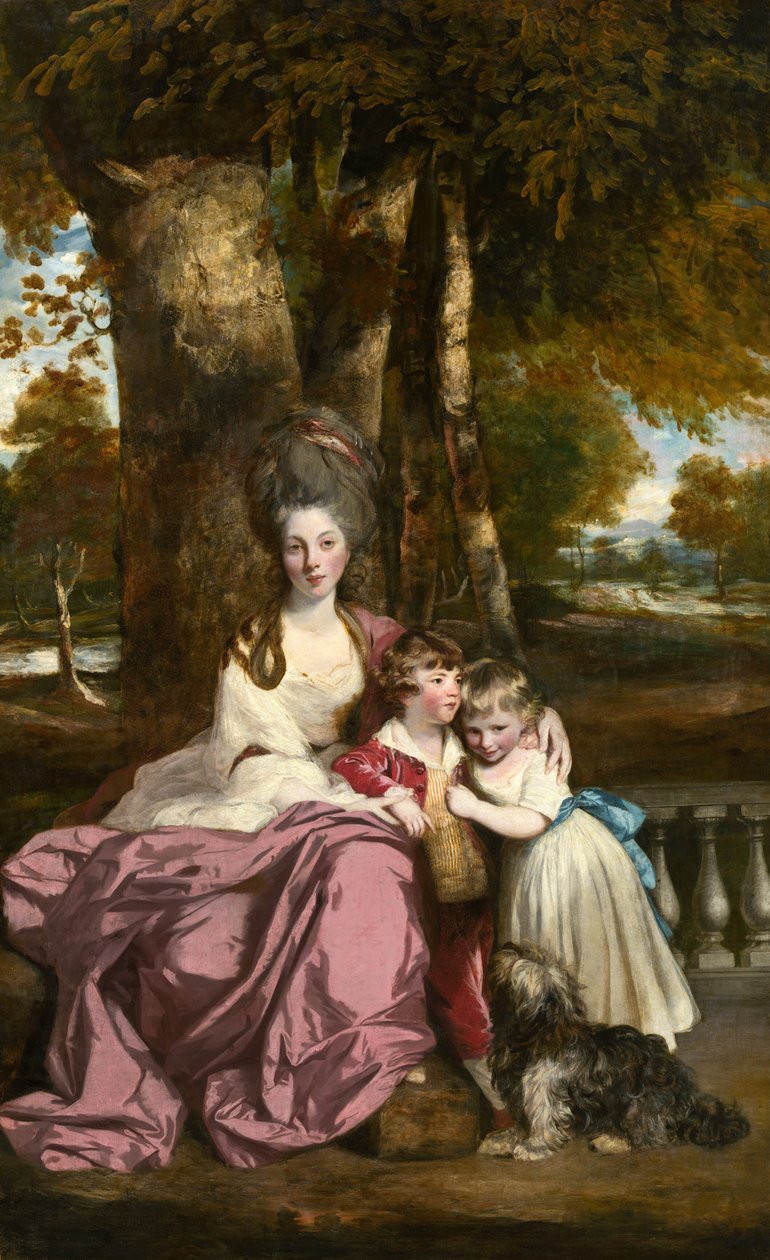 Lady Elizabeth Delmé a její děti, 1777-1779. od Sir Joshua Reynolds
