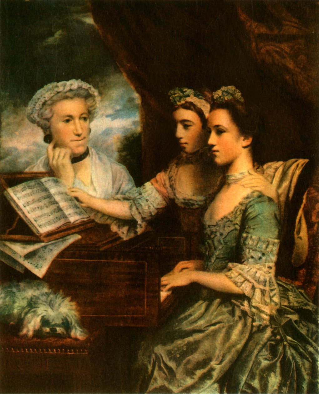 Paní Paineová a její dcery, c1767, 1942. od Sir Joshua Reynolds
