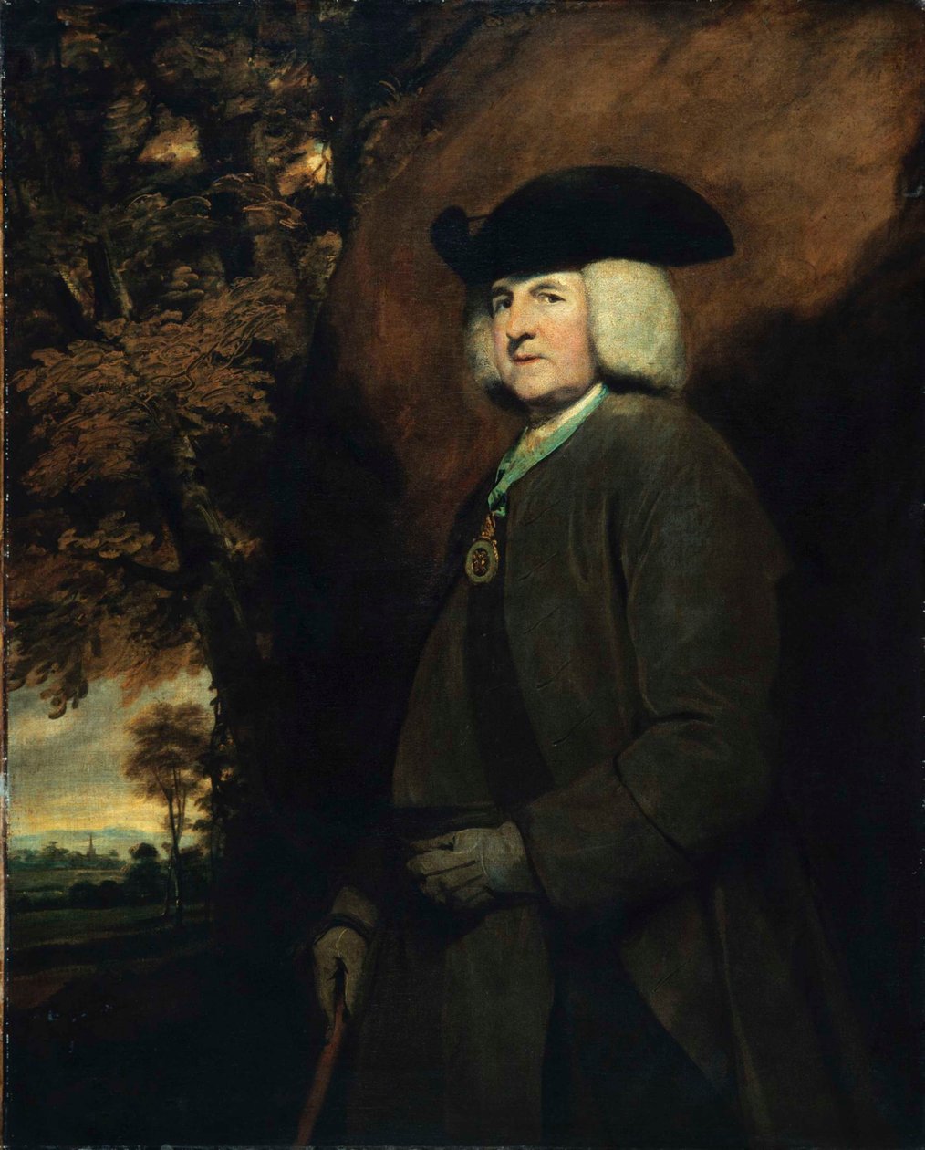 Portrét Richarda Robinsona, 1. barona Rokebyho 1708-1794, arcibiskupa z Armaghu, 1771-1775. od Sir Joshua Reynolds